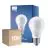 Fordelspakning 10x Philips Classic LED Pære E27 Pære matt 4.5W 470lm - 827 ekstra varm hvit | erstatter 40W
