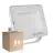 Fordelspakning 8x Ledvance LED flomlys Kompakt Hvit 50W 5000lm 100D - 865 daglys | IP65 - symmetrisk 