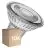 Fordelspakning 10x Ledvance LED Spot GU10 PAR16 7W 750lm 36D - 840 Kald Hvit | Dimbar - Erstatter 100W