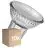 Fordelspakning 10x Ledvance LED Spot GU10 PAR16 8W 750lm 36D - 830 Varm Hvit | Erstatter 100W