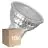 Fordelspakning 10x Ledvance LED Spot GU10 PAR16 6.1W 575lm 60D - 830 Varm Hvit | Erstatter 80W