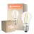 Fordelspakning 10x Ledvance Classic LED E27 Pære Filament Klar 1W 136lm - 827 Ekstra Varm Hvit | Erstatter 15W