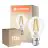 Fordelspakning 10x Ledvance Classic LED B22 Pære Filament Klar 5.9W 806lm - 827 Ekstra Varm Hvit | Erstatter 60W