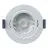EcoDim Innfelt Spot Hvit 6W 450lm 60D 827- 860 Innstillbar Hvit | RGB - 85mm - Utskjæring 75mm - IP54 - Zigbee Dimbar