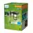 Philips Solar Radii Veggbelysning Metall Svart 1.3W 250lm - 830 Varm Hvit | IP44
