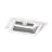 LED Downlight Wallwasher Wally Maxi Hvit 46W 6400lm 70x75D - 840 Kald Hvit - 238x145mm
