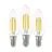 Fordelspakning 3x Eglo LED Mignon E14 Filament Klar 21W 806lm - 827 Ekstra Varm Hvit | Erstatter 60W