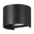 Eglo Veggbelysning Calpino 3 Aluminium Svart Up & Down 2W 420lm - 830 Varm Hvit | IP54