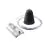 Ivela 3-Fase Skinnesystem 2m Opphengssett Med 120mm Reinforcement Tallerken
