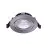Noxion LED Vippbar Slim Spot Sølv Runde 6W 550lm 60D - 927 Ekstra Varm Hvit | 85mm - IP54 - Dimbar - Beste Fargegjengivelse