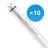 Fordelspakning 10x Philips LED Lysrør T8 MASTER (EM/Mains) Ultra Output 14.7W 2500lm - 840 kald hvit | 120cm - erstatter 36W