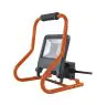 Ledvance LED flomlys Byggelampe Mørk grå 50W 4500lm 110D - 840 kald hvit | IP54 - 2 Power Outlets - symmetrisk