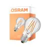 Osram Led Star Classic LED E27 Pære Filament Klar 4.9W 470lm - 827 Ekstra Varm Hvit | Lyssensor