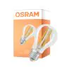 Osram Classic LED E27 Pære Filament Klar 2.2W 470lm Ultra Efficiency - 840 Kald Hvit | Erstatter 40W