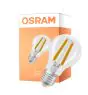 Osram Classic LED E27 Pære Filament Klar 5W 1055lm Ultra Efficiency - 840 Kald Hvit | Erstatter 75W