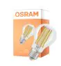 Osram Classic LED E27 Pære Filament Klar 7.2W 1521lm Ultra Efficiency - 840 Kald Hvit | Erstatter 100W