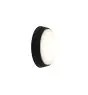 Ansell LED vegg - taklampe Helder Rund vanlig svart 12.5W 1058lm - 830-840-865 CCT | 215mm - IP54 - Bevegelses- og lyssensor