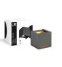 D'Lite Veggbelysning Nova Svart Up & Down 4.9W 480lm - 830 Varm Hvit | IP54 - Justerbar strålevinkel