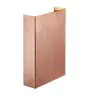 Nordlux Fold 15 Coppe Veggbelysningr Brun Up & Down 10.4W 225lm - 830 Varm Hvit