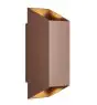 Nordlux Nico Veggbelysning Aluminium Rusten Up & Down | IP54 - Egnet for 2x GU10