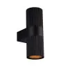 Nordlux Kyklop Veggbelysning Aluminium Svart Up & Down | Egnet for 2x GU10