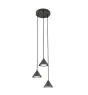 Emibig Pendel Lampe Elit Stål Svart | Egnet for 3x GX53 - Max 10W