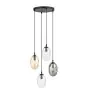 Emibig Pendel Lampe Astral Stål Svart | Egnet for 4x E14 - Max 10W