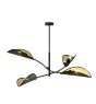 Emibig Taklampe Lotus Stål Svart | Egnet for 4x E14 - Max 10W