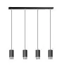 Emibig Pendel Lampe Fumiko Stål Svart | Egnet for 4x GU10 - Max 10W