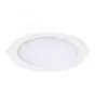 Noxion LED Downlight Slim V2.0 24W 2400lm 120D - 840 Kald Hvit | 225mm - Utskjæring 200mm - IP44 - Dali Dimbar 
