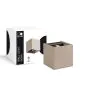 D'Lite Veggbelysning Nova Beige Up & Down 4.9W 480lm - 830 Varm Hvit | IP54 - Justerbar strålevinkel