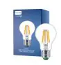 Philips MASTER LED Pære Ultra Efficient E27 Pære klar 2.3W 485lm - 827 ekstra varm hvit | erstatter 40W