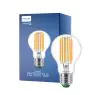 Philips MASTER LED Pære Ultra Efficient E27 Pære klar 5.2W 1095lm - 830 varm hvit | erstatter 75W