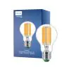 Philips MASTER LED Pære Ultra Efficient E27 Pære klar 7.3W 1535lm - 830 varm hvit | erstatter 100W