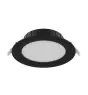 Noxion LED Downlight Hera Flat Innfelt Svart 15W 1500lm 80D - 827-830-840 CCT | 168mm - Utskjæring 144mm