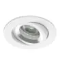 Noxion Innfelt Spot Drome MR16 Vippbar Hvit | Utskjæring 69mm - GU10 sokkel