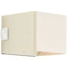 Brilliant Iseo Veggbelysning Plast Beige 4W 300lm - 830 Varm Hvit | IP44 - Udendørs - Bevegelses- og Lyssensor - USB Sluttkobling
