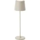 Brilliant Bordlampe Kaami Metall Plast Beige 2W 310lm - 830 Varm Hvit | 100mm - IP44 - Udendørs - Dimbar 