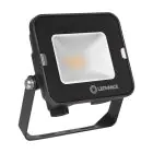 Ledvance LED flomlys Kompakt svart 10W 900lm 100D - 830 varm hvit | IP65 - symmetrisk 