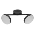 Ledvance LED Decor Spot Moon Stål Svart 10W 560lm - 830 Varm Hvit