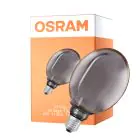Osram Vintage 1906 LED E27 Globe Filament Smoke 130mm 4W 110lm - 818 Ekstra Varm Hvit | Dimbar - Erstatter 12W