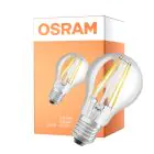 Osram Classic LED E27 Pære filament 2.5W 525lm - 830 ekstra varm hvit
