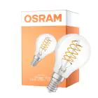 Osram Vintage 1906 LED Classic Slim E14 Pære Filament Klar 4.8W 470lm - 827 Ekstra Varm Hvit | Dimbar - Erstatter 40W
