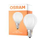 Osram LED Classic LED E14 Pære Filament Matt 3.8W 806lm - 827 Ekstra Varm Hvit | Erstatter 60W