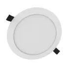 Ledvance Downlight Slim Alu Hvit 16W 1600lm 90D - 830 Varm Hvit | Utskjæring 175mm - IP44 