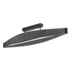 Ledvance Decor Flat Felt Taklampe Grå 23W 800lm - 830 Varm Hvit