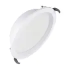 Ledvance LED Downlight Comfort Opal Aluminium Hvit 30W 3600lm 180D - 930-940 CCT | 215mm - Utskjæring 200mm - IP44 - Beste Fargegjengivelse - Zigbee Dimbar 