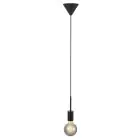 Nordlux Paco Pendulum Metall Svart | Egnet for 1x E27