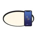 Nordlux Oja Smart 60 Taklampe Metall Svart 30W 3500lm - 827-865 Innstillbar Hvit | 600mm - Wifi og Blåtooth Dimbar