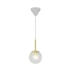 Nordlux Chisell 15 Pendel Lampe Metall og Glass Messing | Egnet for E14